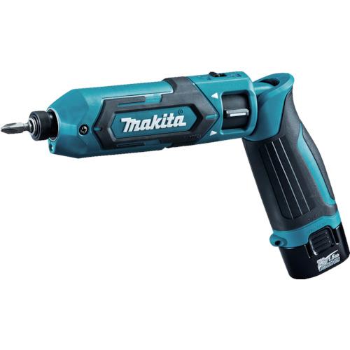 マキタ 申し受ける式ペンインパクトドライバ 7.2V 25N・m 青 1.5Ah (本体・バッテリ×2・申し受ける器・軽銀容れもの付) ( TD022DSHX )