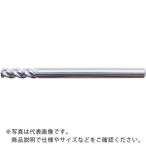 NS ( 日進手道具 ) NS 軽銀用高効率ラジアスエンドミル (3枚刃3倍刃長) AL3D-345R Φ6×R0.3 ( AL3D-345R6X0.3XR0.3 )