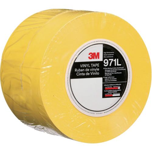 ３M ( スリーエム ) 超高耐久ラインテープ 971L 黄 101.6mm×32.9m ( 971L YL 101X32 ) スリーエム ジャパン(株)テープ・接着剤製品事業部