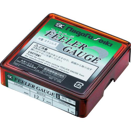 SK ( 新潟精機 ) フィラゲージ SUS ステンレス 0.01x5m ( SFG-01-5 ) 新潟精機(株)