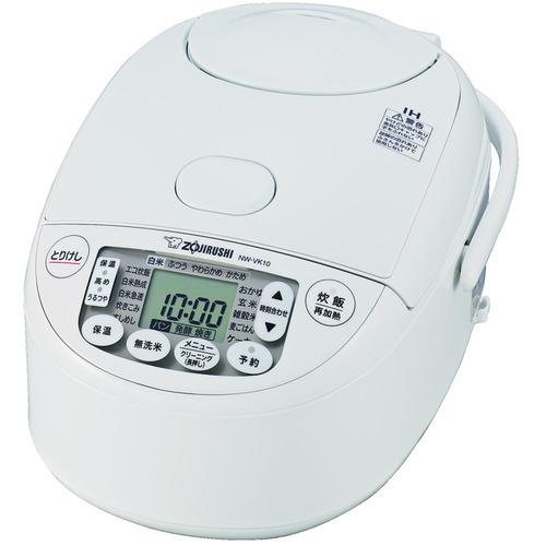 ZOJIRUSHI ( 象印マホービン ) IH炊飯ジャー NWーVK 5.5合炊き 白いこと ( NW-VK10-WA )