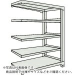 TRUSCO ( トラスコ中山 ) スチールラック M2型軽中量棚 860X450XH1200 5段 連結 ネオグレー ( M2-4345B NG(ﾈｵｸﾞﾚｰ) )