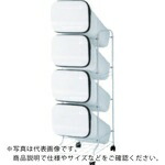 RISU ( 栗鼠 ) カテゴリー化ペール Nスムーススタンドダストボックス 多段式4段 白いこと ( GBBH027 )