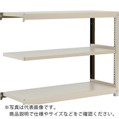 TRUSCO ( トラスコ中山 ) スチールラック M2型軽中量棚 1160X450XH900 3段 連結 ネオグレー ネオグレー ( M2-3443B NG(ﾈｵｸﾞﾚｰ) )