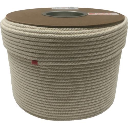 ユタカメイク ロープ 綿金剛打ロープドラム巻 6mm ( RCX-6200 (6X200M) ) 【200mセット】