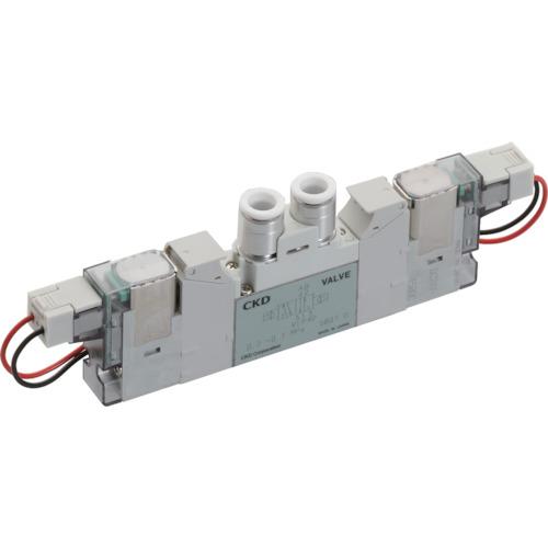 CKD 電磁弁 パイロット式5ポート弁 ダイレクト配管 ( 4GA129R-C6-E2-3 )