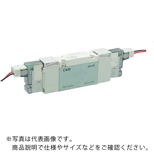 CKD 電磁弁 パイロット式5ポート弁 ベース配管 ( 4GB229R-00-A2N-3 )