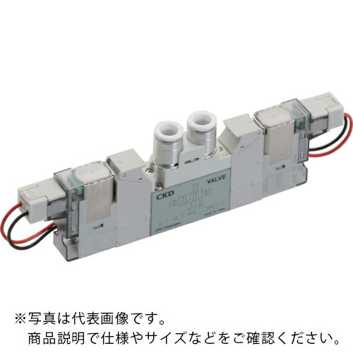CKD 電磁弁 パイロット式5ポート弁 ダイレクト配管 ( 4GA129R-C4-E2-3 )