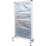 【SALE通貨価値】サンキープ キープサーモフェンス(遮熱・溶接遮光駒寄せ) 不燃居敷き 1000mm×2000粍 ( KTF1020 )
