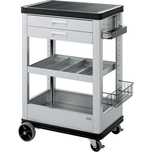 os ( 大阪製罐 ) 窪溜まり手押し車(くっ付ける御盆手合い) ボックス席抽き出し2 ( PW-2B )