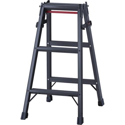 【SALE通貨価値】ハセガワ ( 長谷川産業 ) ハシゴ兼用脚立(黒いこと付け札)(10916) ( RHB-09A )