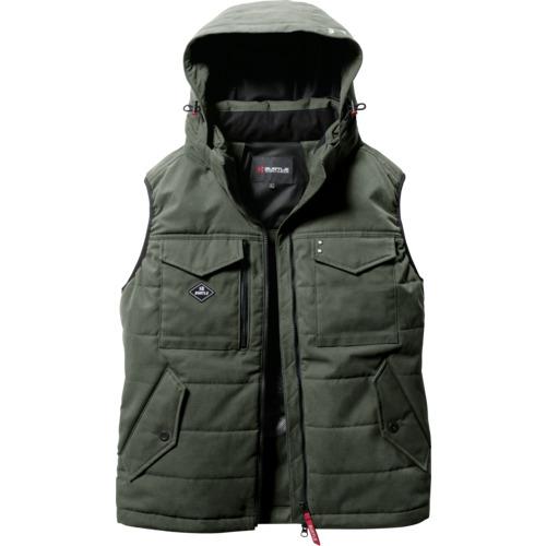 BURTLE ( バートル ) 防寒ベストミルスグリーン ( 5054-14-XXL )