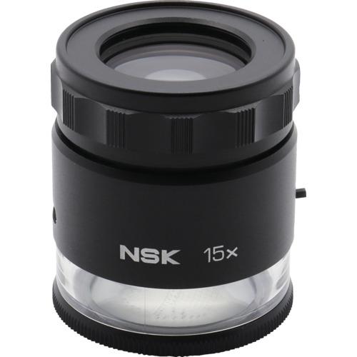SK ( 新潟精機 ) LEDともし火付規模ルーペ ( NLSL-15-1 )