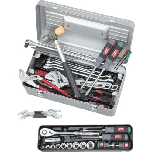 KTC ( 京都機械工具 ) 工具セット(片開きメタルケースタイプ)[44点] ( SK4442S )