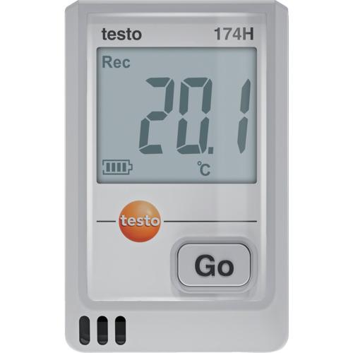 TESTO ( テストー ) 温湿度資料ロガー(USB) testo 174H(白) ( 0572 1741 01 )