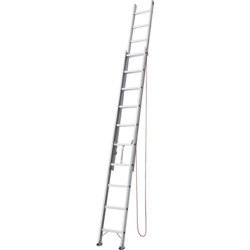 ハセガワ ( 長谷川工業 ) アルミ2連はしご 軽量タイプ HE2型 5.84m(10622) ( HE2-59A )
