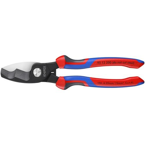 KNIPEX ケーブルカッター コンフォートハンドル 200mm(SB店頭展示パッケージ仕様) ( 9512200SB )