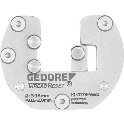 【SALE通貨価値】GEDORE 螺旋釘山取りつくろう手道具 THREAD RESET M3~M16 本体 ( 3435032 )