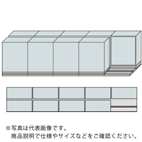 NAIKI ( ナイキ ) NW型書庫用天板仕かける ( MNW-TP24-BB-WH ) 【製造会社取寄】