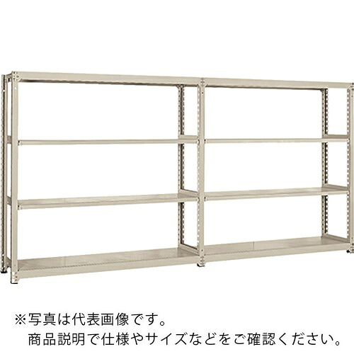NAIKI ( ナイキ ) 軽量ラック(ボルトレスタイプ) W1805×D450×H2108 ( NMK7645-5R ) (株)ナイキ 【メーカー取寄】