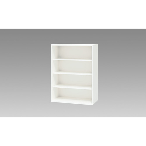 NAIKI ( ナイキ ) 収納庫 CW型 オープン書庫 899×450×1200 ( CW-0912N-W ) (株)ナイキ 【メーカー取寄】