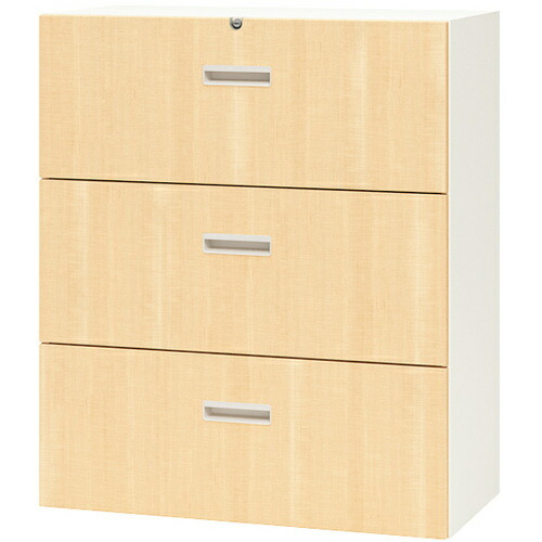 NAIKI ( ナイキ ) 納める庫 CW型 整理保存用具抽き出し 899×450×1050 ( CW-0911S-3-WBS ) 【製造業者取寄】