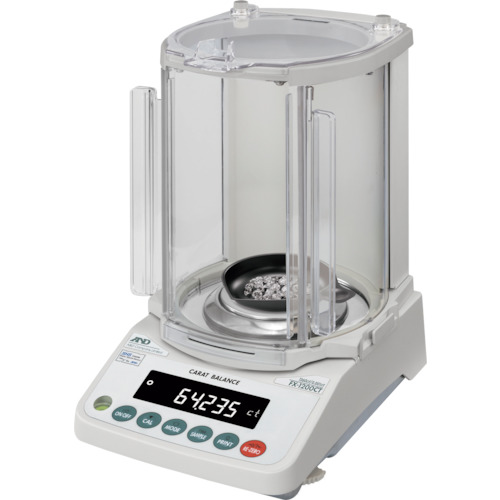 A＆D ( エー・アンド・デイ ) カラット天びん FX1200CT JCSS校正付 ( FX1200CT-00J00 ) (株)エー・アンド・デイ 【メーカー取寄】