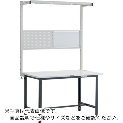 【SALE必要経費】TRUSCO ( トラスコ中山 ) 軽掛け目御役目台(300kg)AE型 1200X900XH1948(全高) ツールハンガーフルセット付 うす暗い薄墨色色 ( AE-1209THFS DG ) トラスコ中山(株)