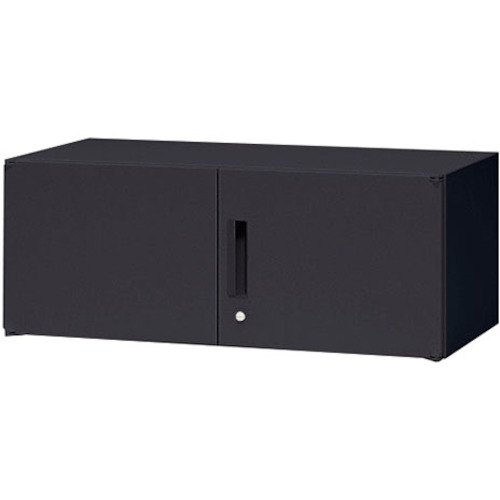 NAIKI ( ナイキ ) 納める庫 CW型 両開き書庫 上置用 899×450×350 黒いこと ( CW-0904K-BB ) 【製造業者取寄】