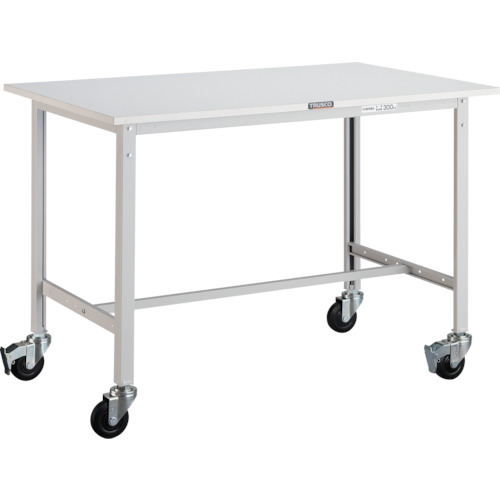 TRUSCO ( トラスコ中山 ) 軽荷重作業台(150kg)AE型 1200X750XH846 φ100キャスター付 ホワイト色 ( AE-1200C100 W ) 【メーカー取寄】|Orange Tool Tokiwa