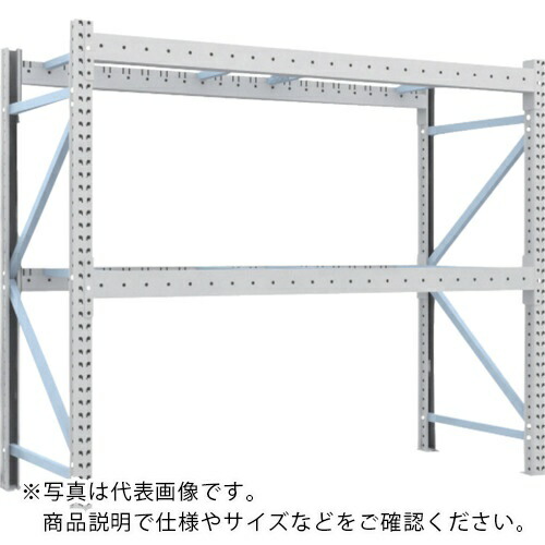 TRUSCO ( トラスコ中山 ) 掛け目調色板仕合わせ3英トン 2300X900XH2000 2段 単体 ( 3D-20B23-09-2 ) 【製造業者取寄】