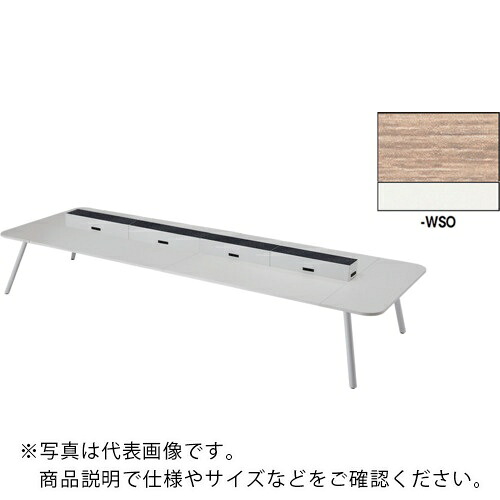 NAIKI ( ナイキ ) ワークテーブル(電源付) MCF型 モナカ Monaca ( MCF4214KPW-WSO ) (株)ナイキ 【メーカー取寄】