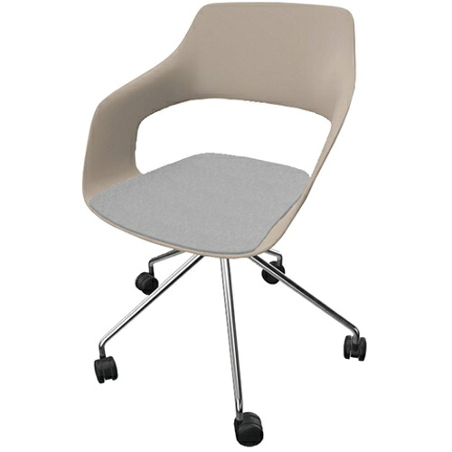 NAIKI ( ナイキ ) ミーティングチェアー(肘付) オッコ 222 range Occo ( 222-41-BE-65128 ) (株)ナイキ 【メーカー取寄】