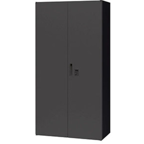 NAIKI ( ナイキ ) 両開き書庫(ダイヤル錠) CWS型収納庫(ブラックタイプ) ( CWS-0918KD-BB ) (株)ナイキ 【メーカー取寄】