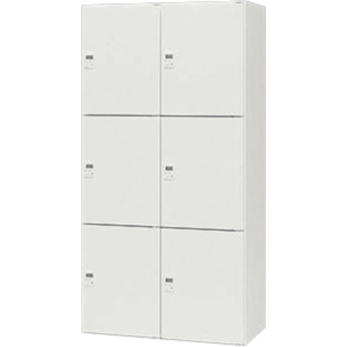 NAIKI ( ナイキ ) パーソナルロッカー(6人用) ( CW-0918PLPDR6-WW ) (株)ナイキ 【メーカー取寄】 100,038円