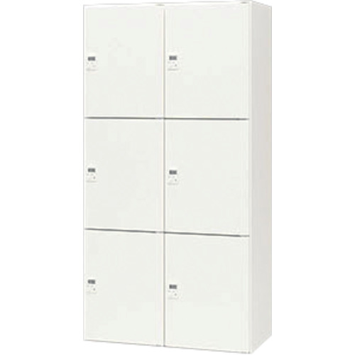 NAIKI ( ナイキ ) 個人的ロッカー(6人用) ( CW-0918PLDR6-WW ) (株)ナイキ 【製造業者取寄】 DIY・工具-その他