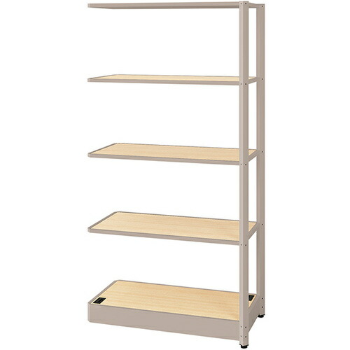 NAIKI ( ナイキ ) シェルフラック(連結型) メレム MU型/天板:シルクウッド 本体:サテンアッシュトープ/W925×H1813 ( MU-0918R-STS ) (株)ナイキ 【メーカー取寄】