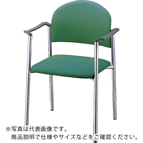 NAIKI ( ナイキ ) チェアー 布張り ( E164FB-LGR ) (株)ナイキ 【製造業者取寄】 DIY・工具-その他