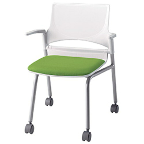 【SALE通貨価値】NAIKI ( ナイキ ) 円卓会議用チェアー 色:緑であること ( E275-1F-GR ) (株)ナイキ
