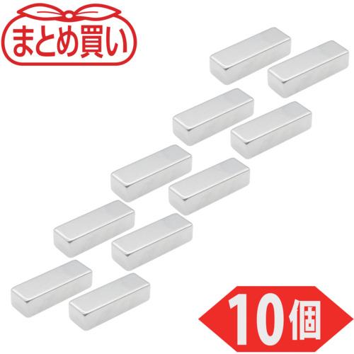 TRUSCO ( トラスコ中山 ) まとめ買い ネオジム羅針盤 角形 30mmX10mmX8粍 10個入 ( TN30-10K-10P )