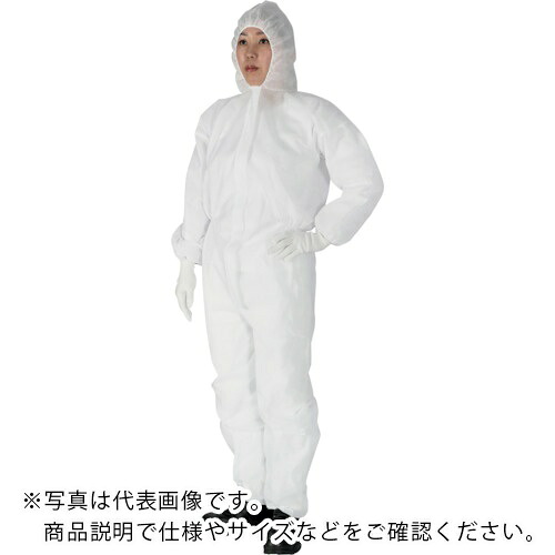 【SALE通貨価値】TRUSCO ( トラスコ中山 ) 【売切廃番】まとめ買い 保護すること服(1層手合い)M大きさ(50着入)目付60g ( TSB-60M-50P ) トラスコ中山(株)