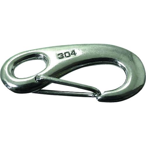 ニッサチェイン ステンスプリングスナップ 70粍 (10個入) ( SSS70 ) 【製造業者取寄】