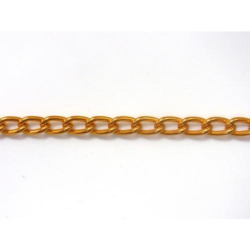ニッサチェイン アルミカラーチェン 30m 金 ( AM22-GD ) 【製造業者取寄】