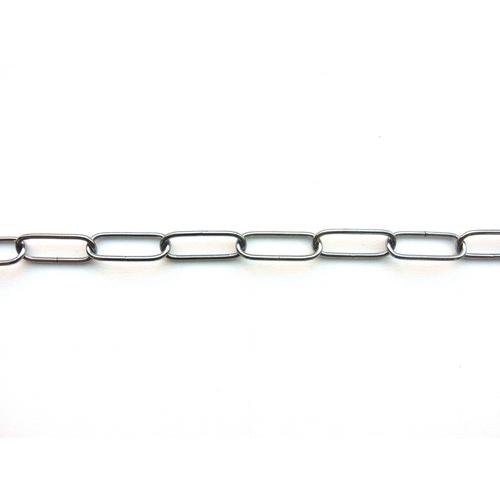 【SALE通貨価値】ニッサチェイン 代用クロームリンクチェン 30m ( IL30-CR ) (株)ニッサチェイン