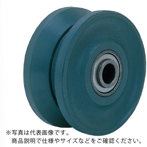 ヨドノ アングル車車輪のみ(ベアリング入) 車輪径100mm ( YA100 )
