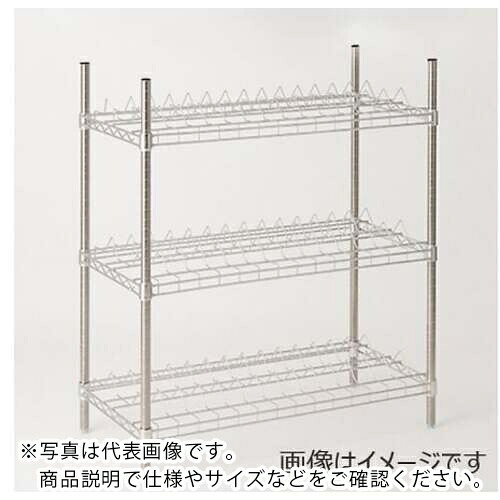 【SALE通貨価値】ERECTA ( エレクター ) リールシェルフ 間口910mm×奥ふかさ460mm×高さ1384粍(なおなお書き) DB無 3段 木管大きさφ180粍用 ( RSMS910APS1390N3 ) エレクター(株)