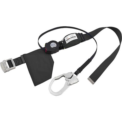 タイタン ( サンコー ) 胴ベルト型ロック付き巻取式 シングル REELOCK S2NEO 130kg仕様 ブラック ( SLN505-130-BL )