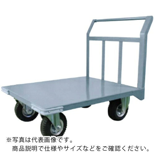 ヨドノ 片袖持ちはこぶ車 空気の状態入タイア付 ( NO.20-AR ) 【製造業者取寄】