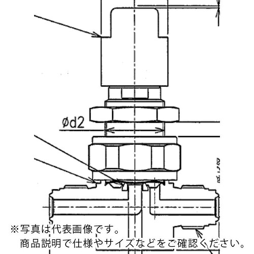 【SALE通貨価値】Fujikin ( フジキン ) SUS鋼製ダイレクトダイヤフラムバルブ_1MPa_FUNDL-71G ( FUNDL-71G-9.52-316LP-R ) (株)フジキン