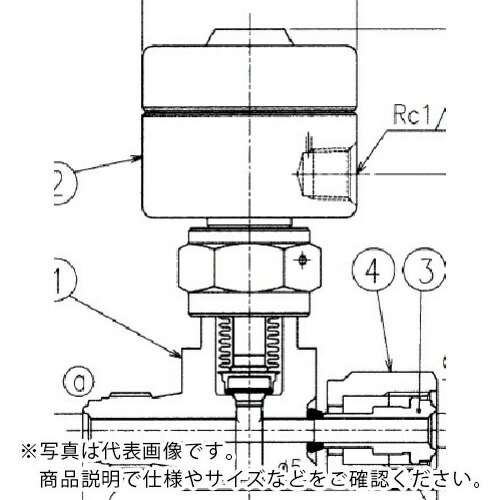Fujikin ( フジキン ) SUS鋼製自動3方ベローズバルブ_1MPa_FP-TB-71 ( FP-TB-71-6.35#A )